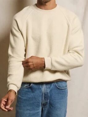 Perfectwhitetee wilder ziggy mens reverse fleece sweatshirt
